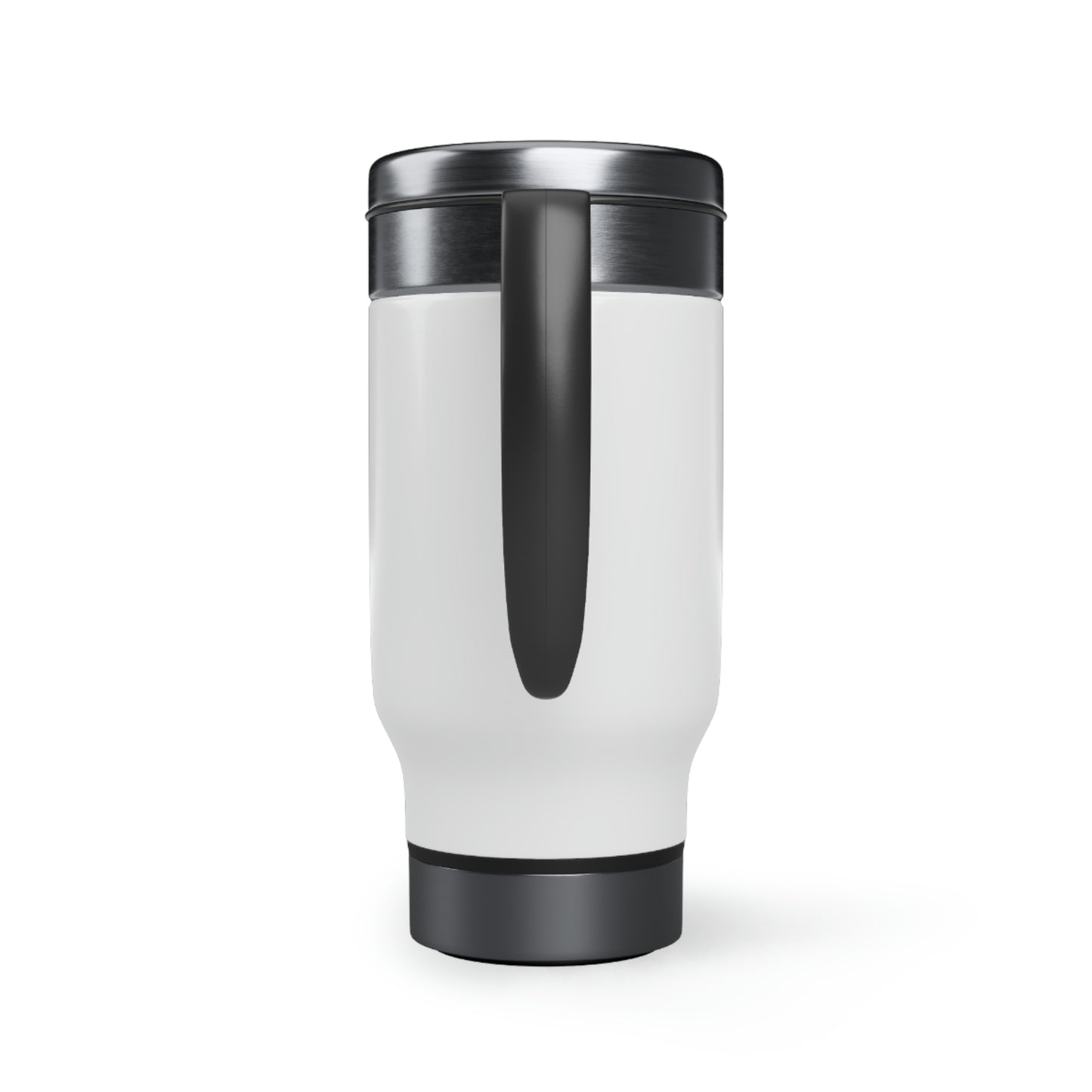 Stainless Steel Travel Mug with Handle, 14oz - PR