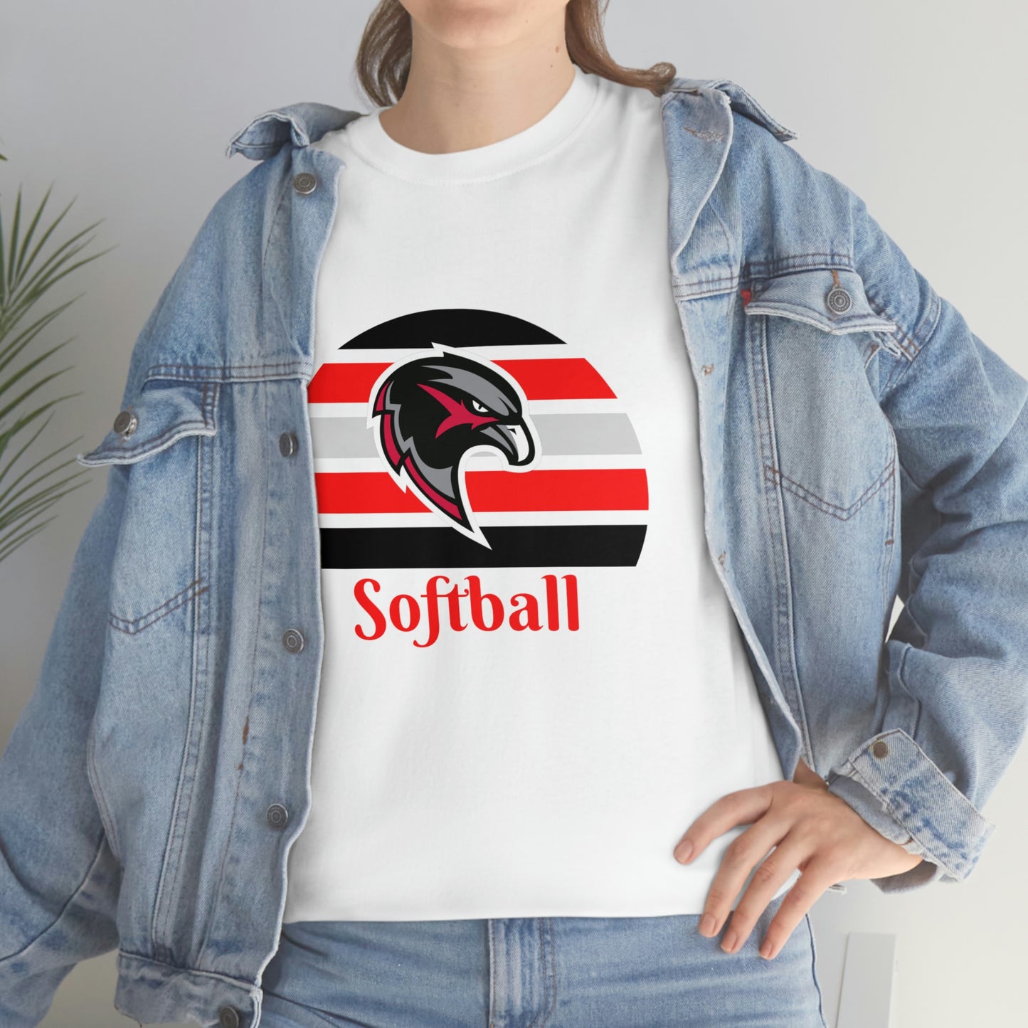 Unisex Heavy Cotton Tee - Softball 8