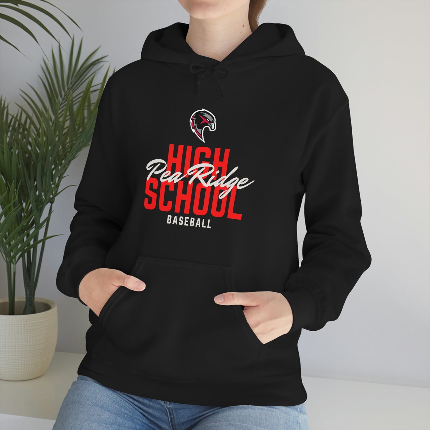 Unisex Heavy Blend™ Hooded Sweatshirt - Pea Ridge Baseball 4