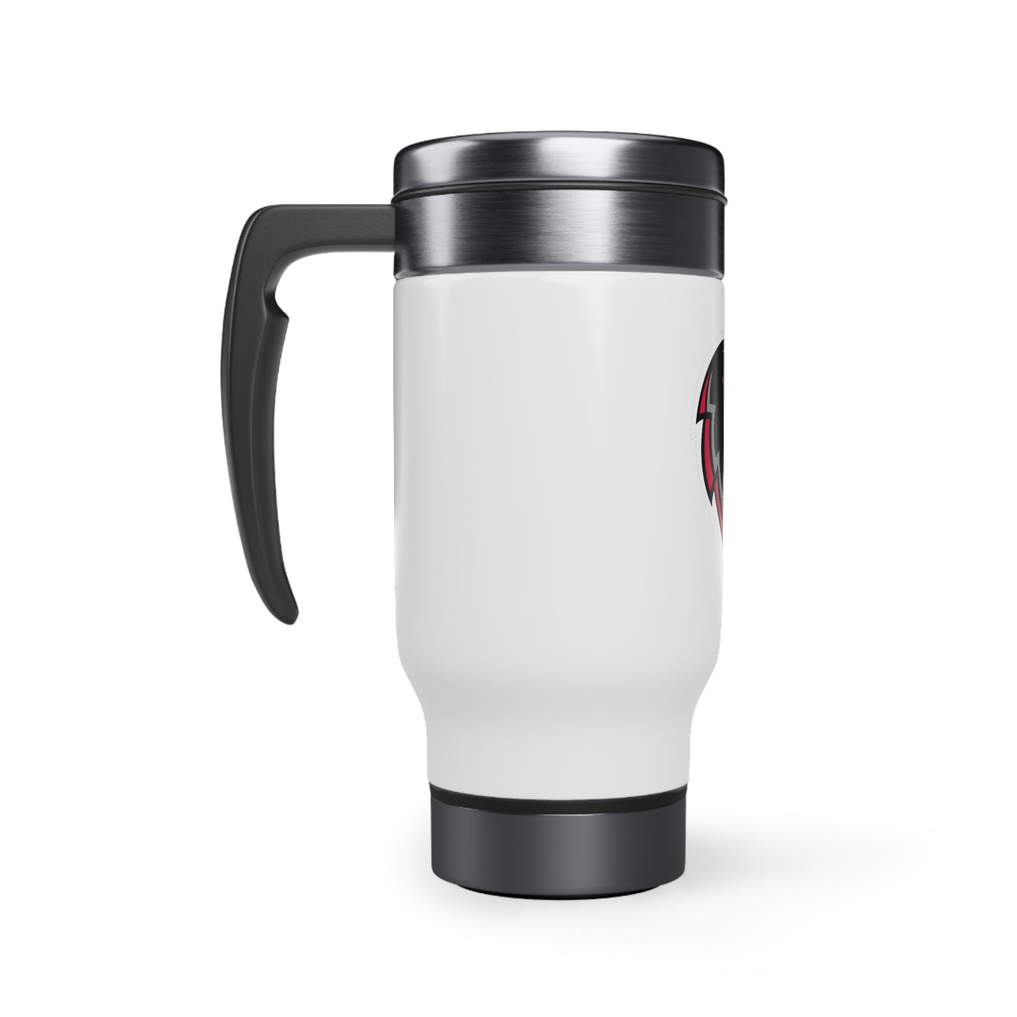 Stainless Steel Travel Mug with Handle, 14oz - Hawkhead