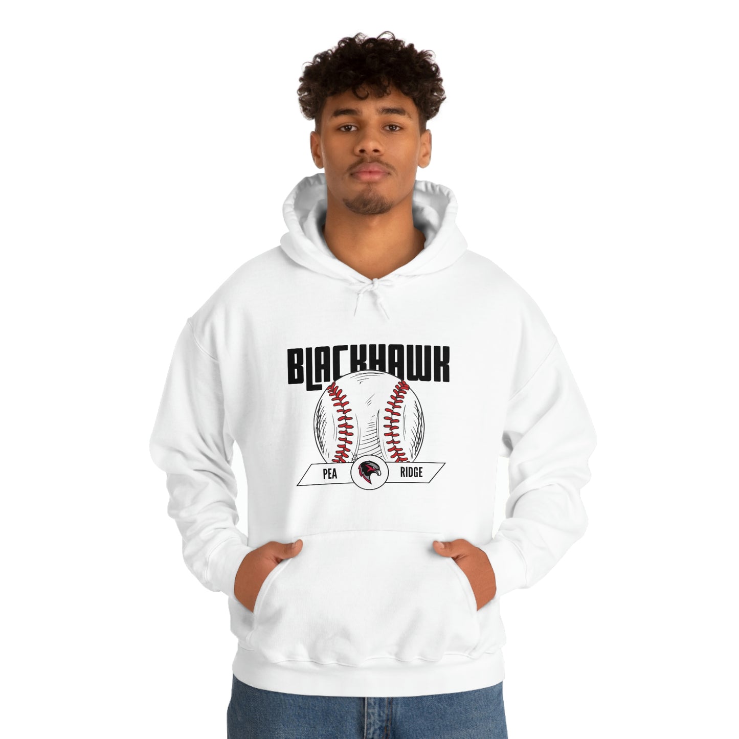 Unisex Heavy Blend™ Hooded Sweatshirt - Pea Ridge Baseball 5