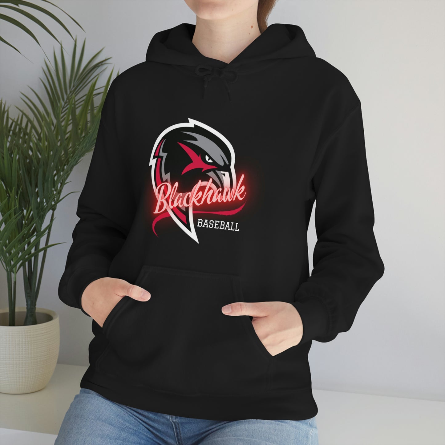 Unisex Heavy Blend™ Hooded Sweatshirt - Pea Ridge Baseball 3