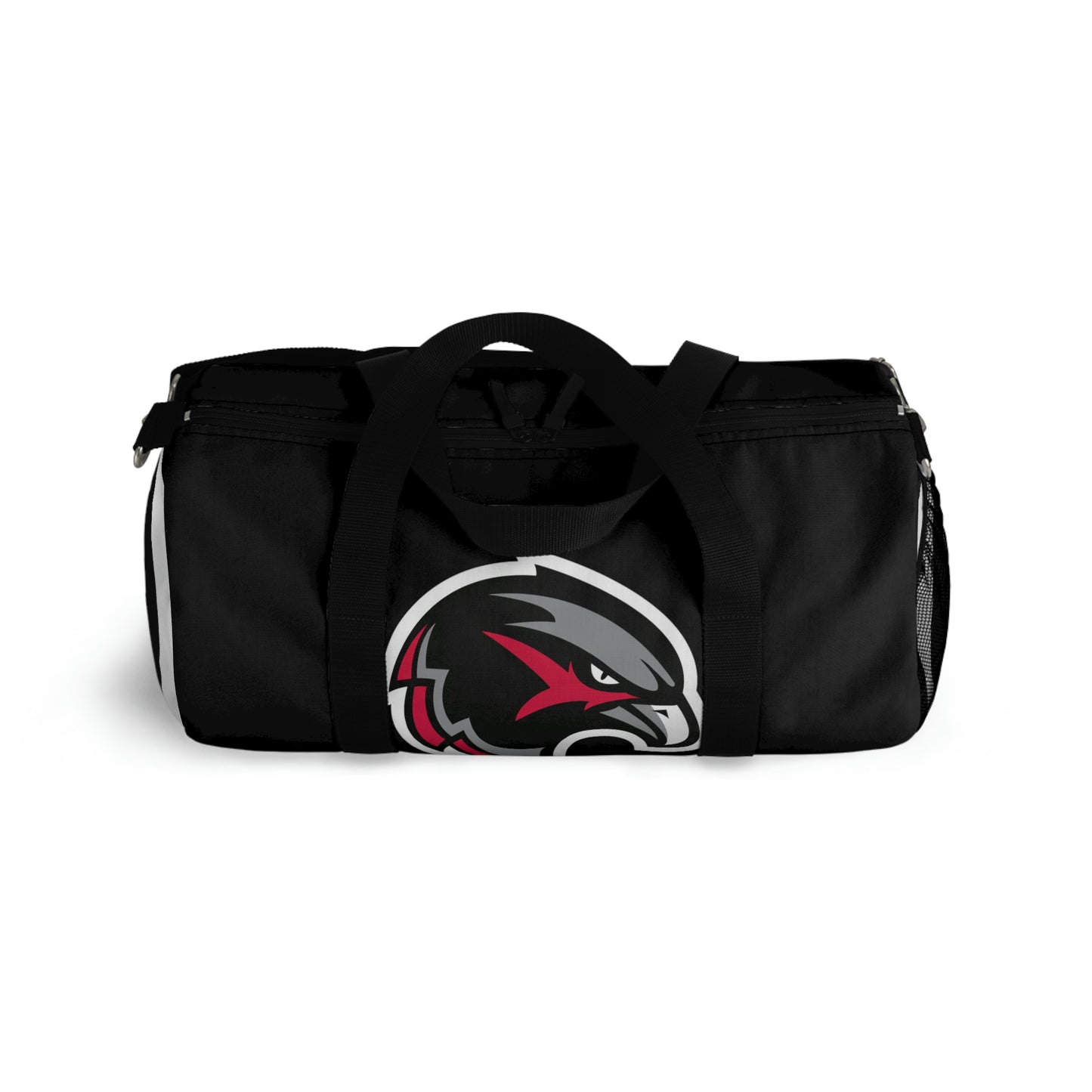 Black Duffel Bag - Hawk Head