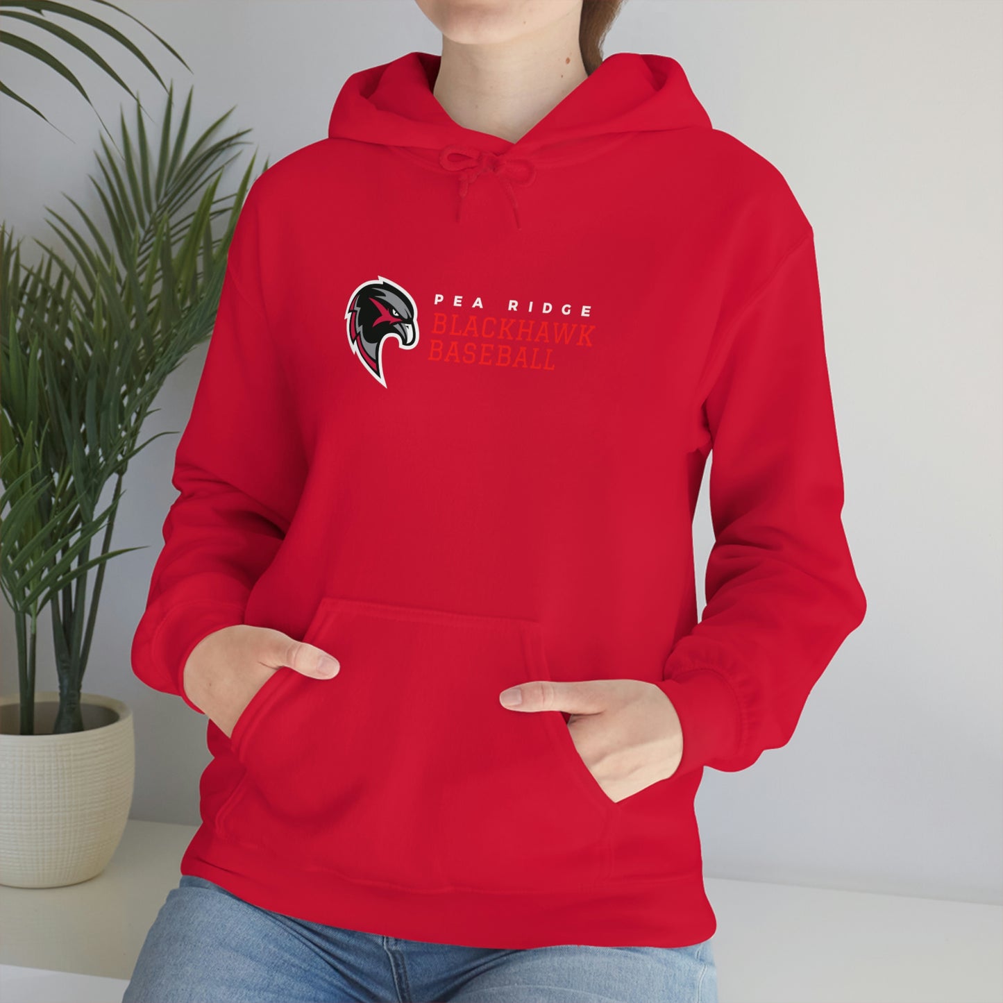 Unisex Heavy Blend™ Hooded Sweatshirt - Pea Ridge Baseball 1