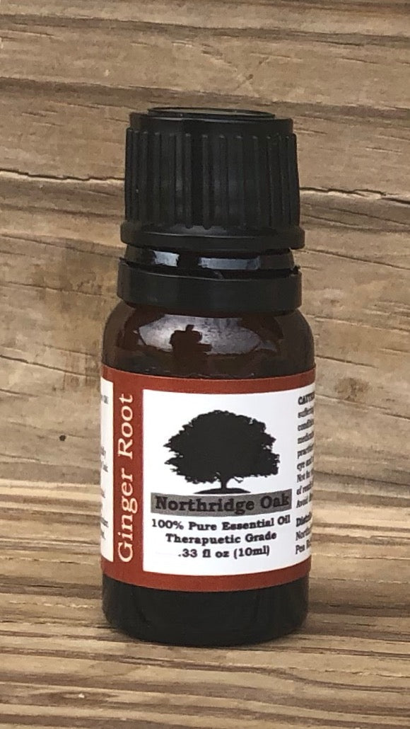 Northridge Oak - Ginger Root - 100% Pure Essential Oil - Northridge Oak