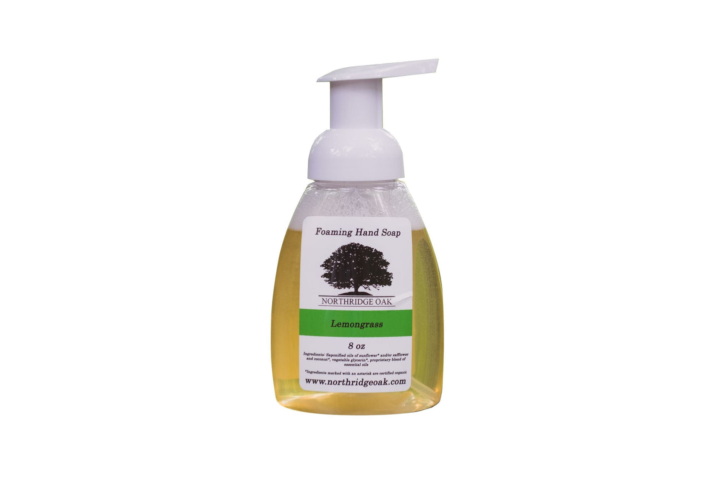 Organic Foaming Hand Soap - Lemongrass - 8oz