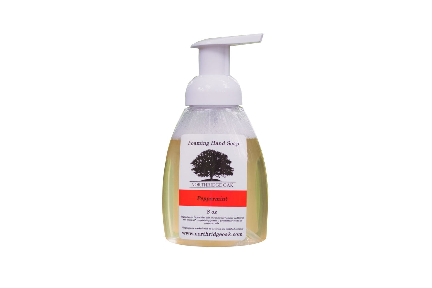 Organic Foaming Hand Soap - Peppermint - 8oz