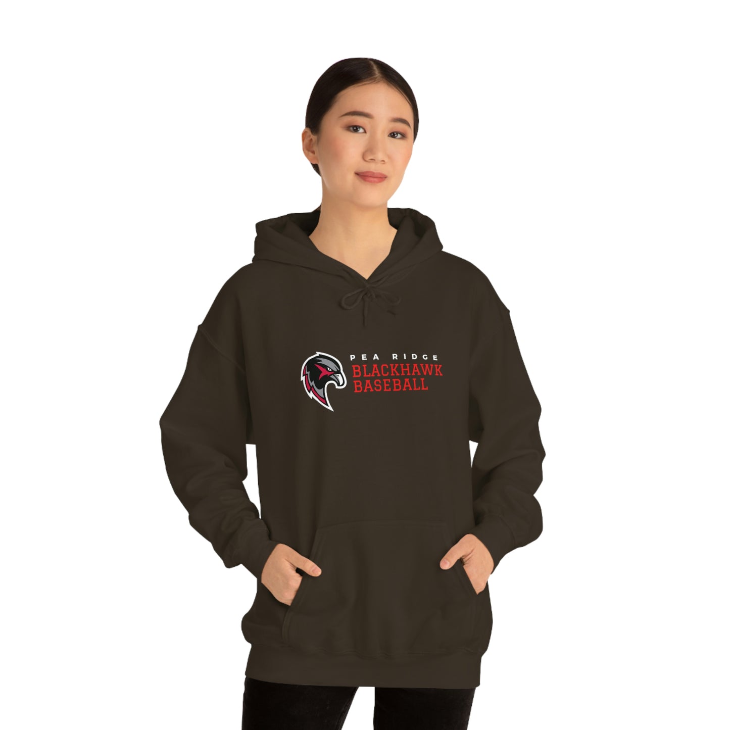 Unisex Heavy Blend™ Hooded Sweatshirt - Pea Ridge Baseball 1