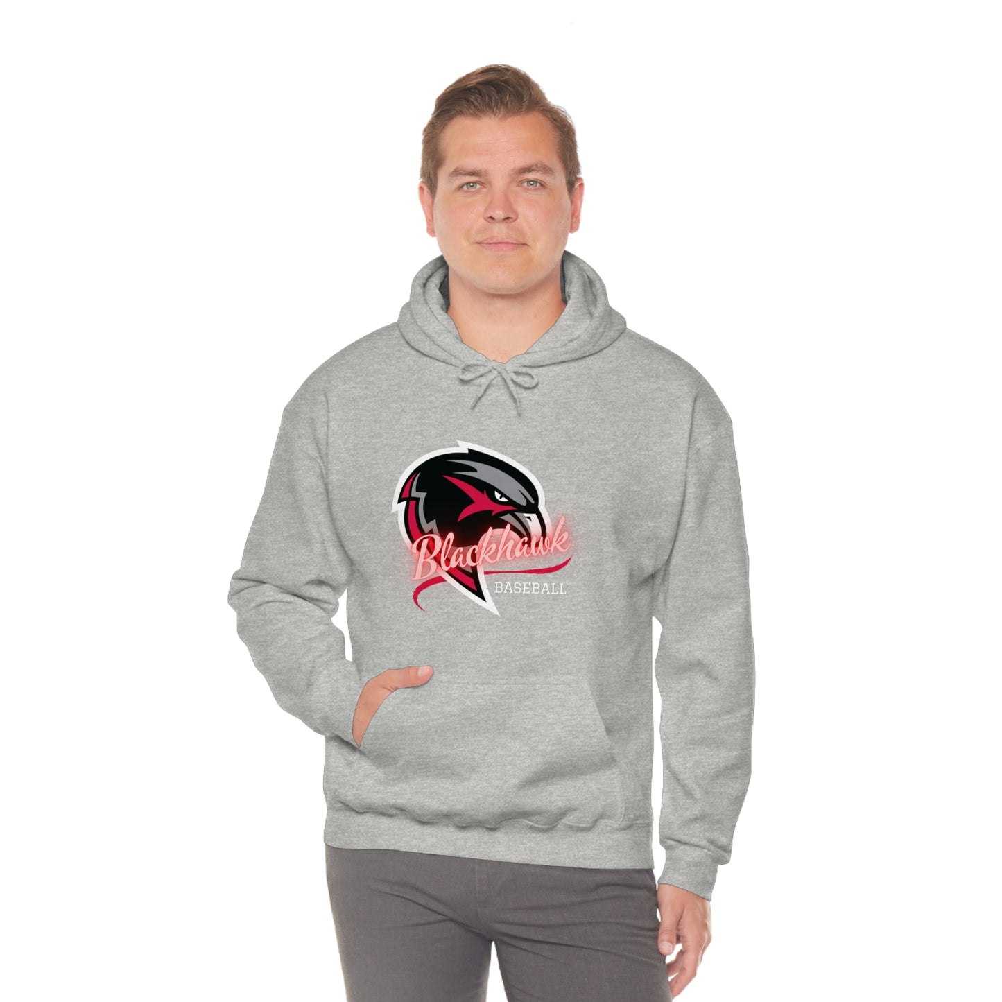 Unisex Heavy Blend™ Hooded Sweatshirt - Pea Ridge Baseball 3