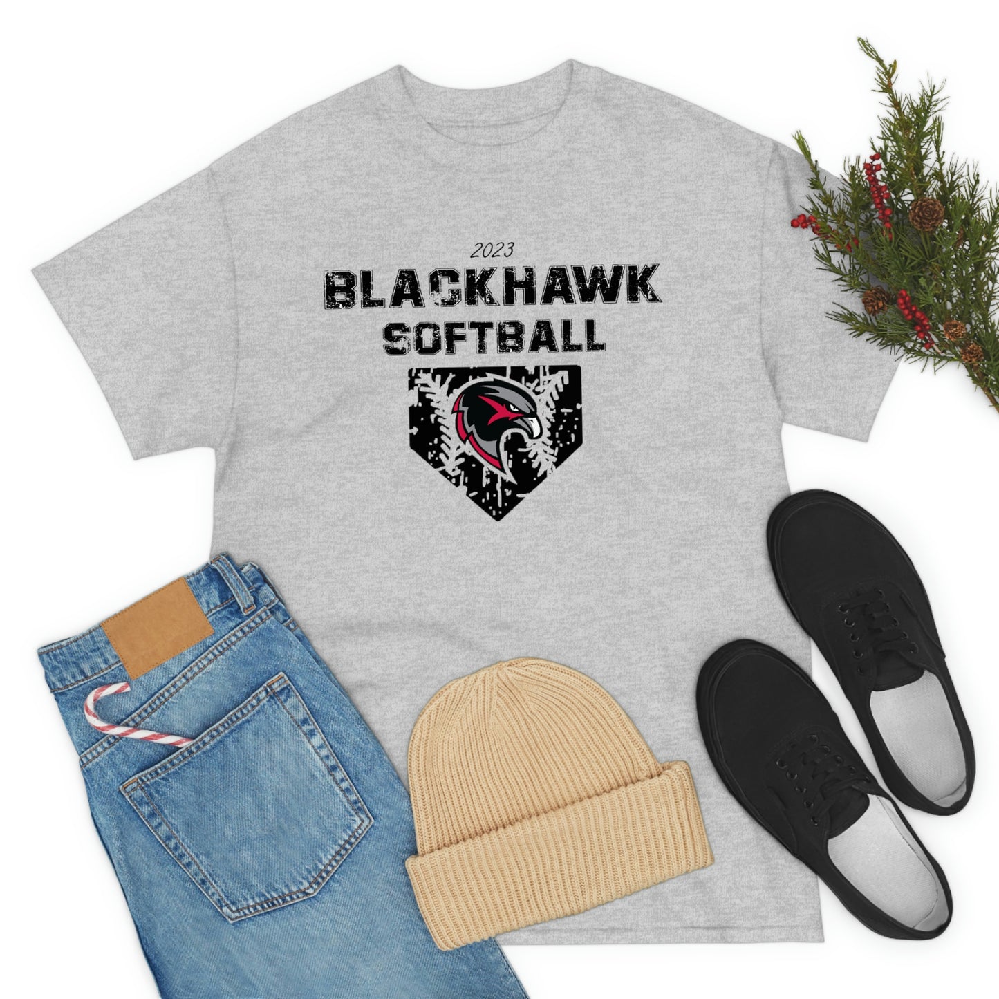 Unisex Heavy Cotton Tee - Pea Ridge Softball