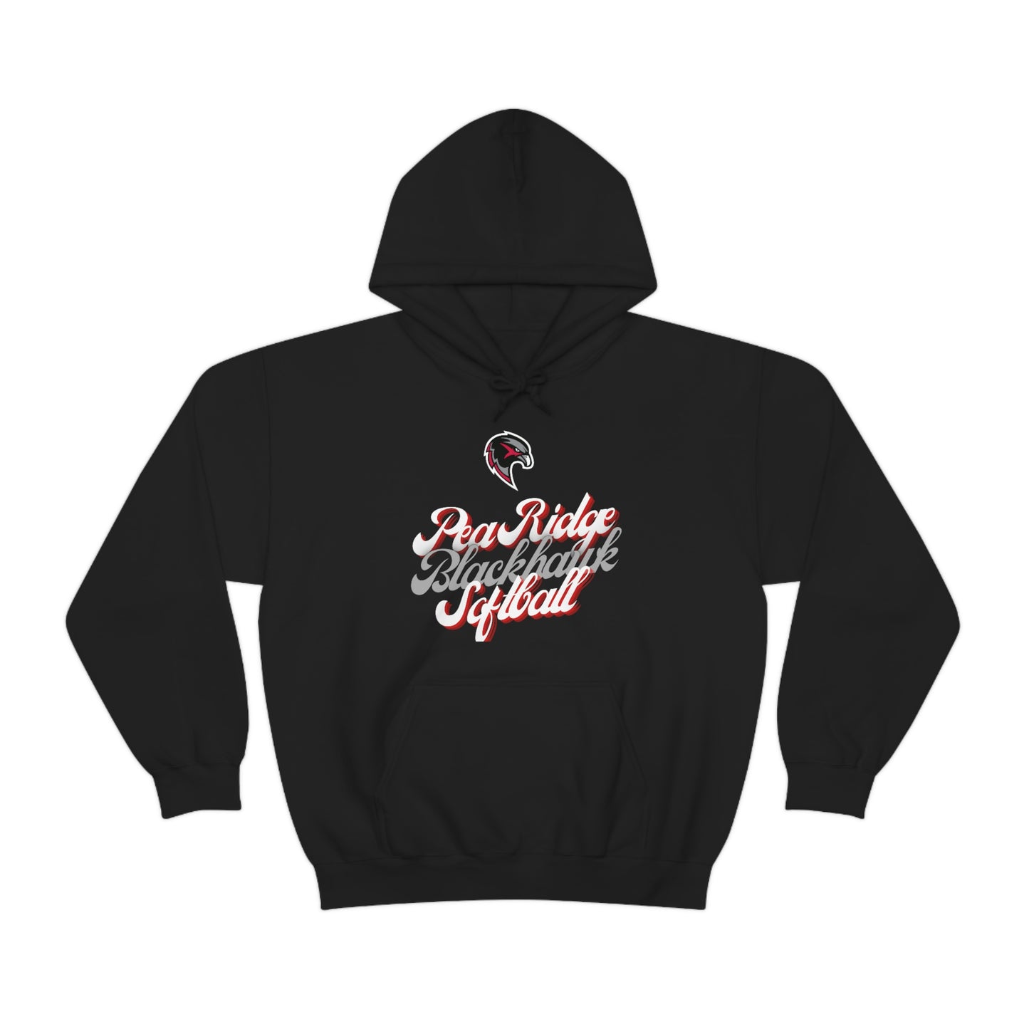 Unisex Heavy Blend™ Hooded Sweatshirt - Pea Ridge Softball 4