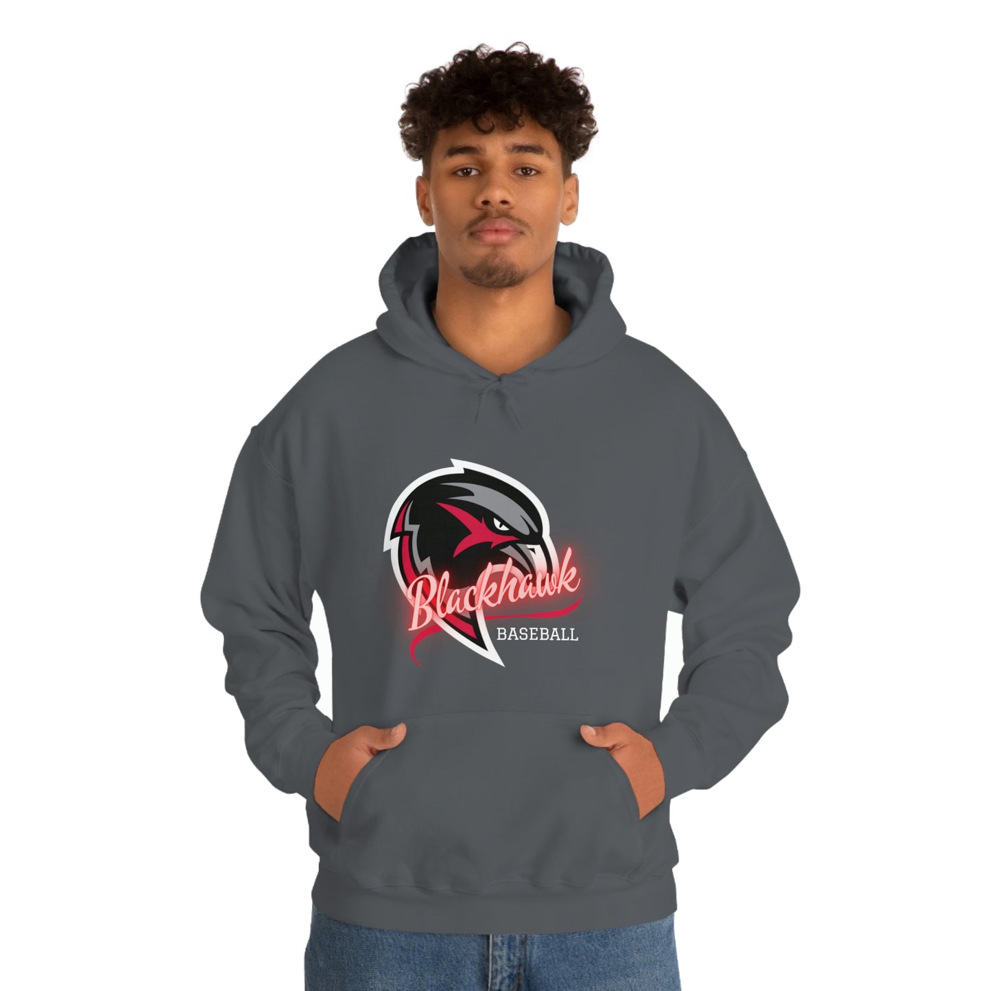 Unisex Heavy Blend™ Hooded Sweatshirt - Pea Ridge Baseball 3