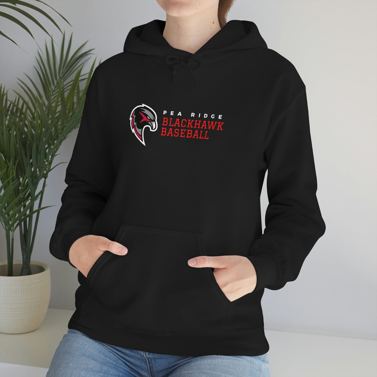 Unisex Heavy Blend™ Hooded Sweatshirt - Pea Ridge Baseball 1