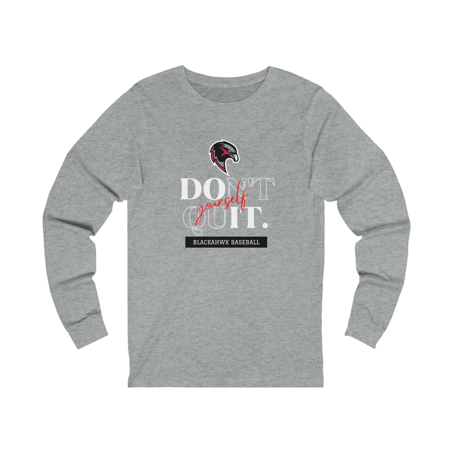 Unisex Jersey Long Sleeve Tee - Pea Ridge Baseball 2