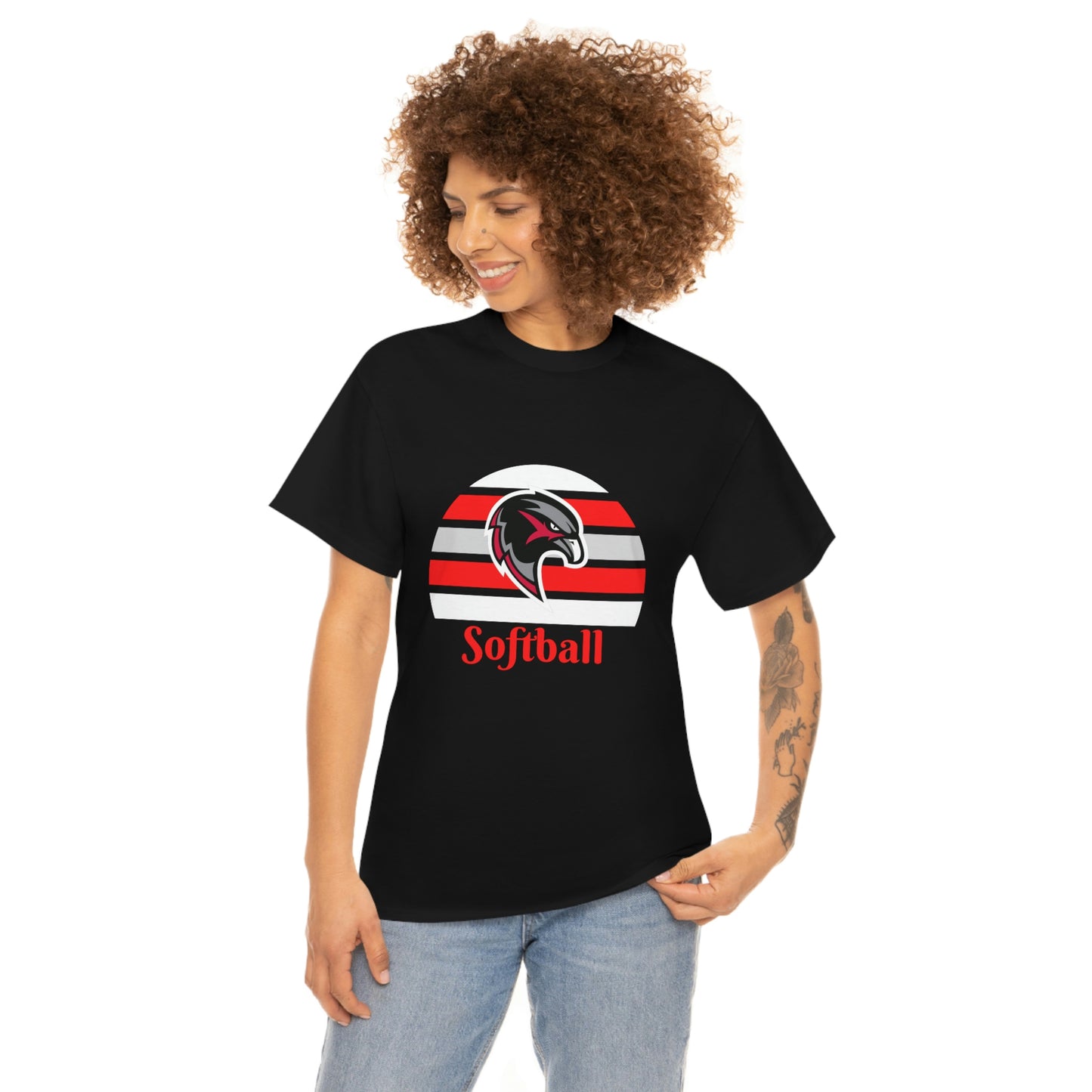 Unisex Heavy Cotton Tee - Softball 8