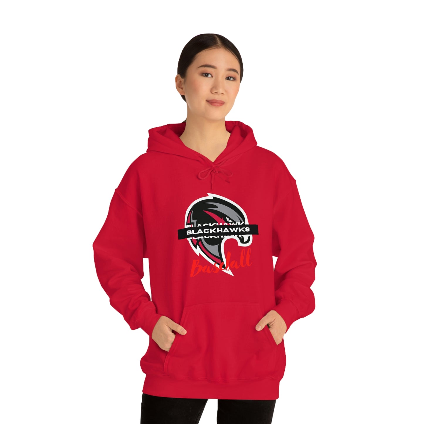 Unisex Heavy Blend™ Hooded Sweatshirt - Pea Ridge Baseball 6