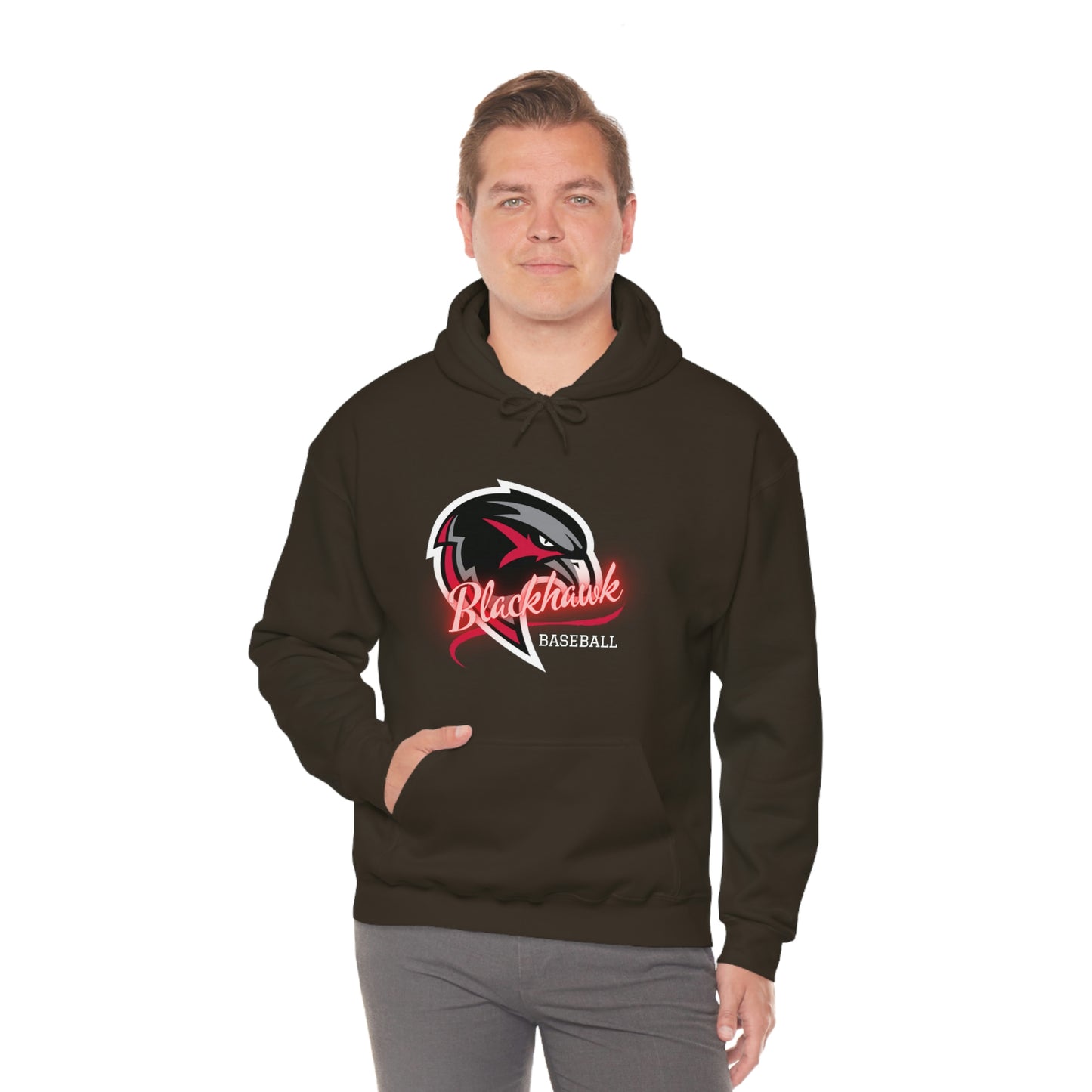 Unisex Heavy Blend™ Hooded Sweatshirt - Pea Ridge Baseball 3