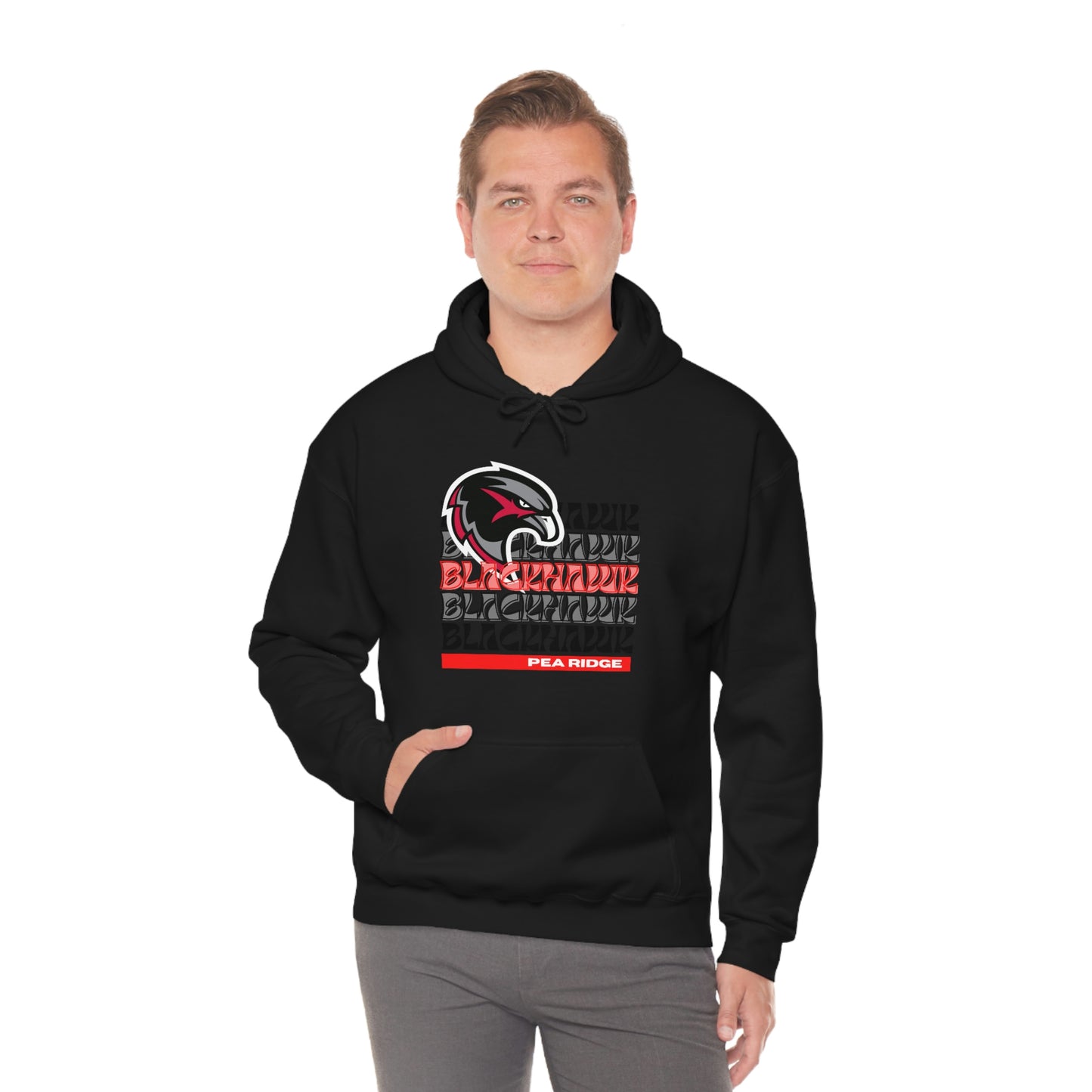 Unisex Heavy Blend™ Hooded Sweatshirt - BlackHawks