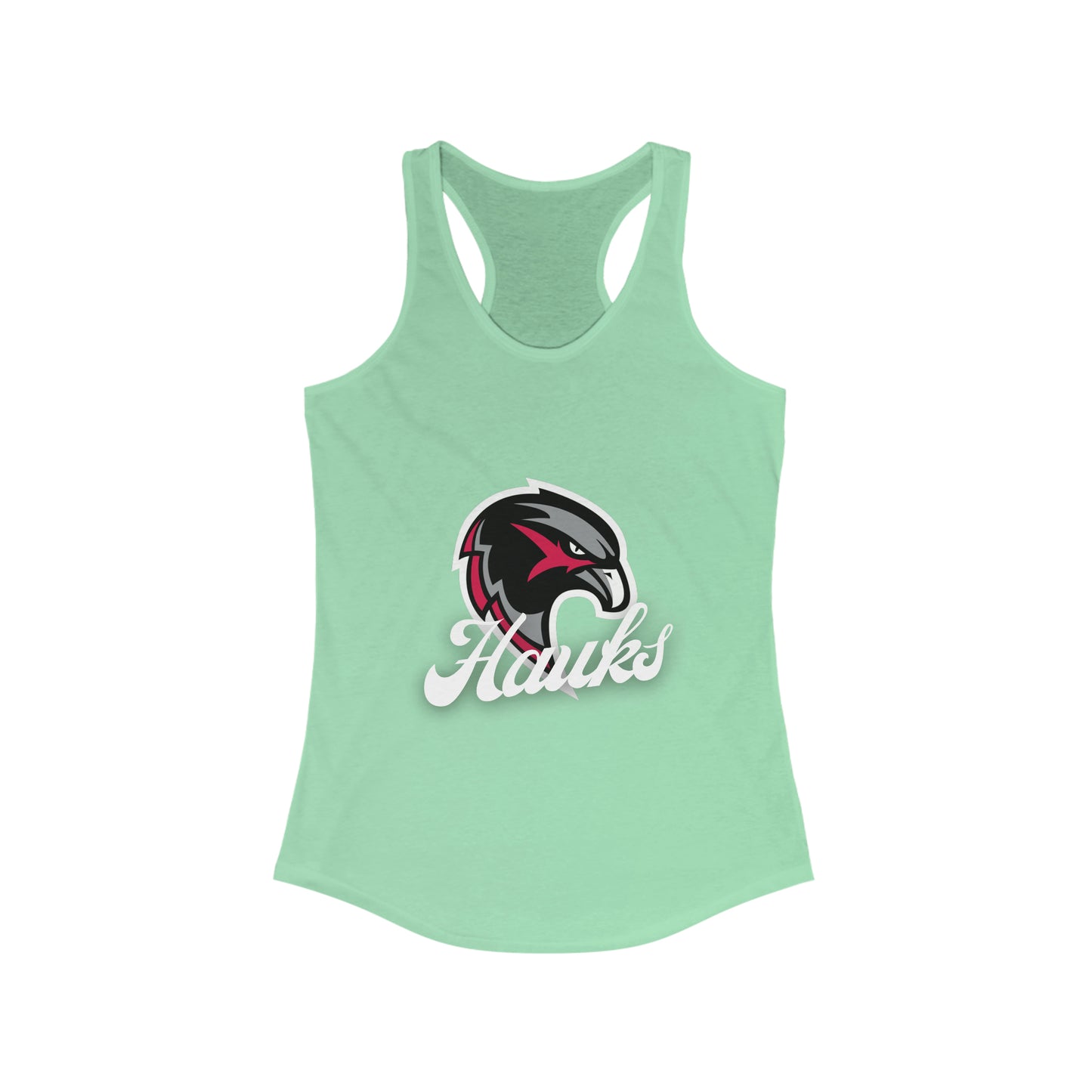 Women's Ideal Racerback Tank - Hawks