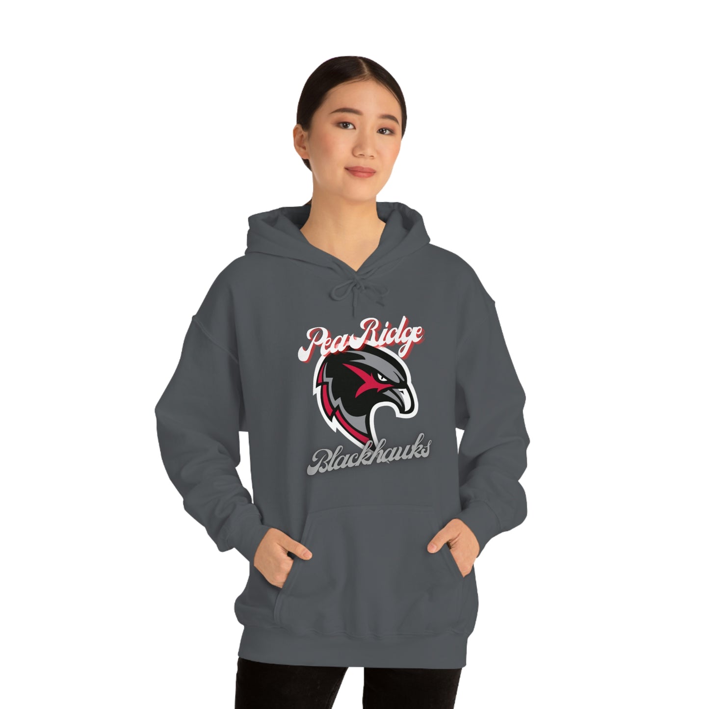 Unisex Heavy Blend™ Hooded Sweatshirt - Pea Ridge BlackHawks