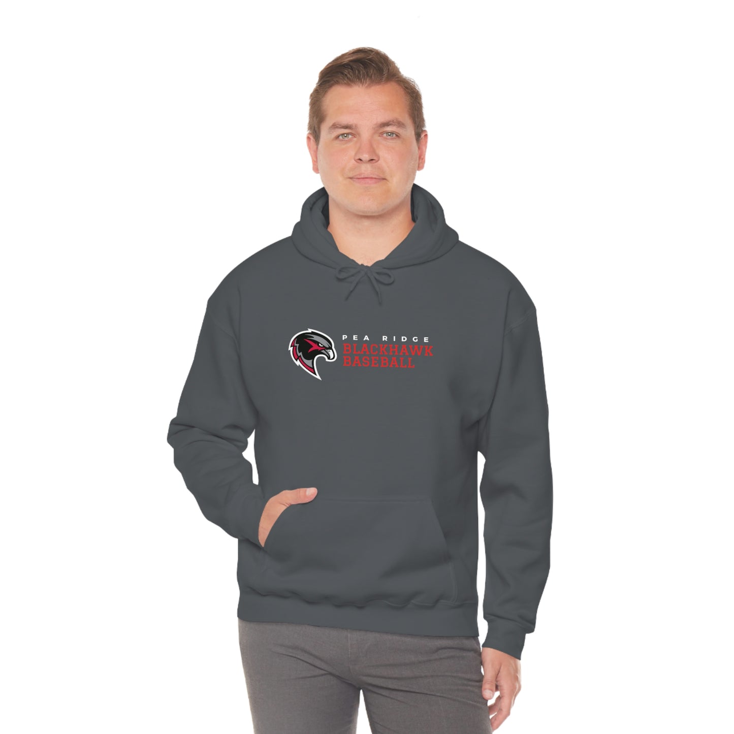 Unisex Heavy Blend™ Hooded Sweatshirt - Pea Ridge Baseball 1