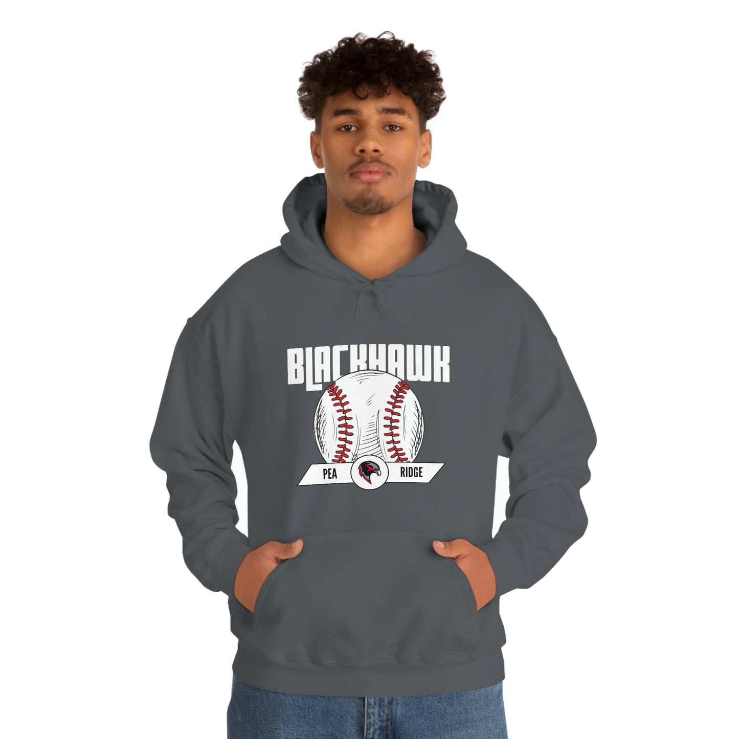 Unisex Heavy Blend™ Hooded Sweatshirt - Pea Ridge Baseball 5