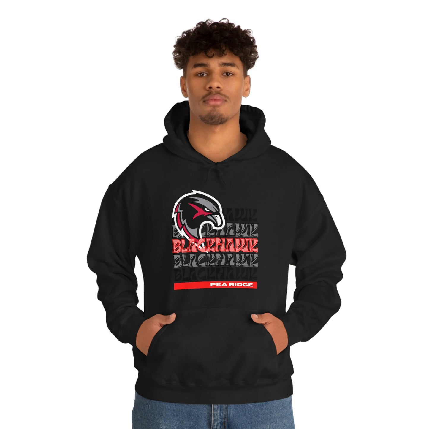 Unisex Heavy Blend™ Hooded Sweatshirt - BlackHawks