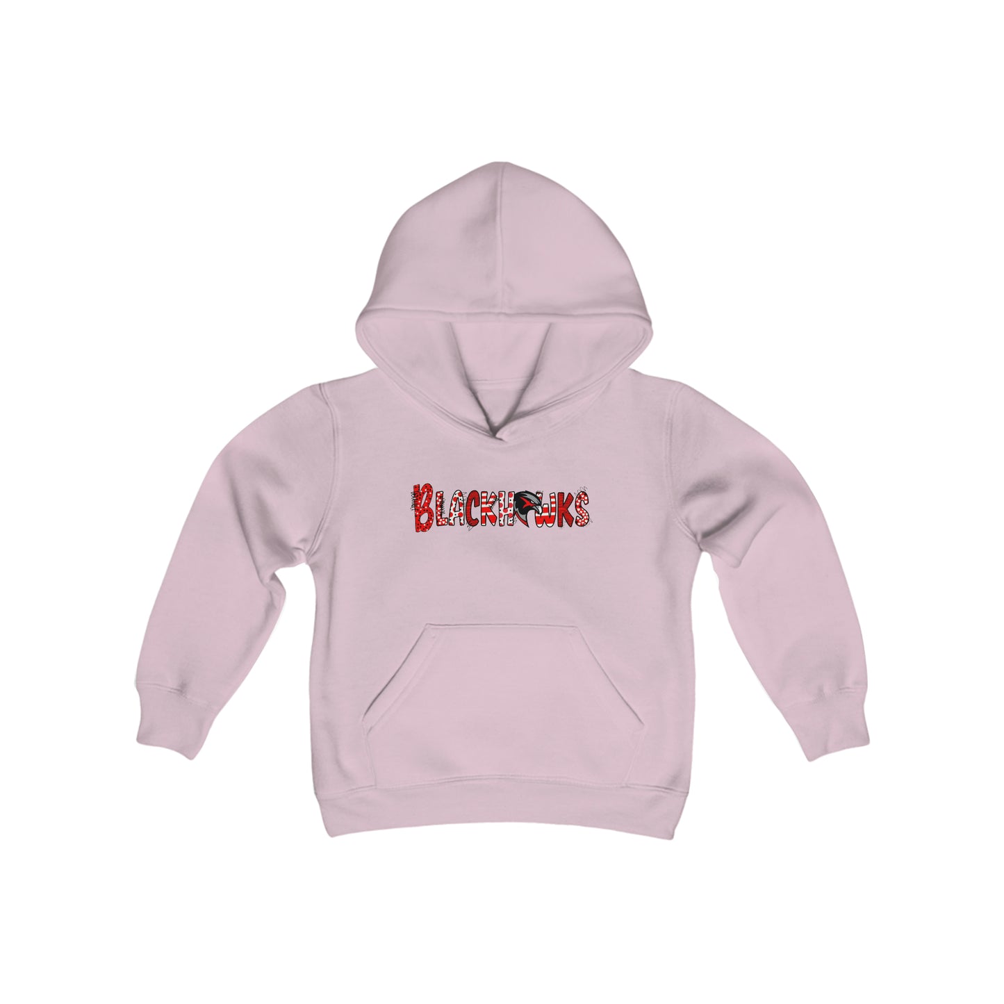 Youth Heavy Blend Hooded Sweatshirt - Blackhawk 2