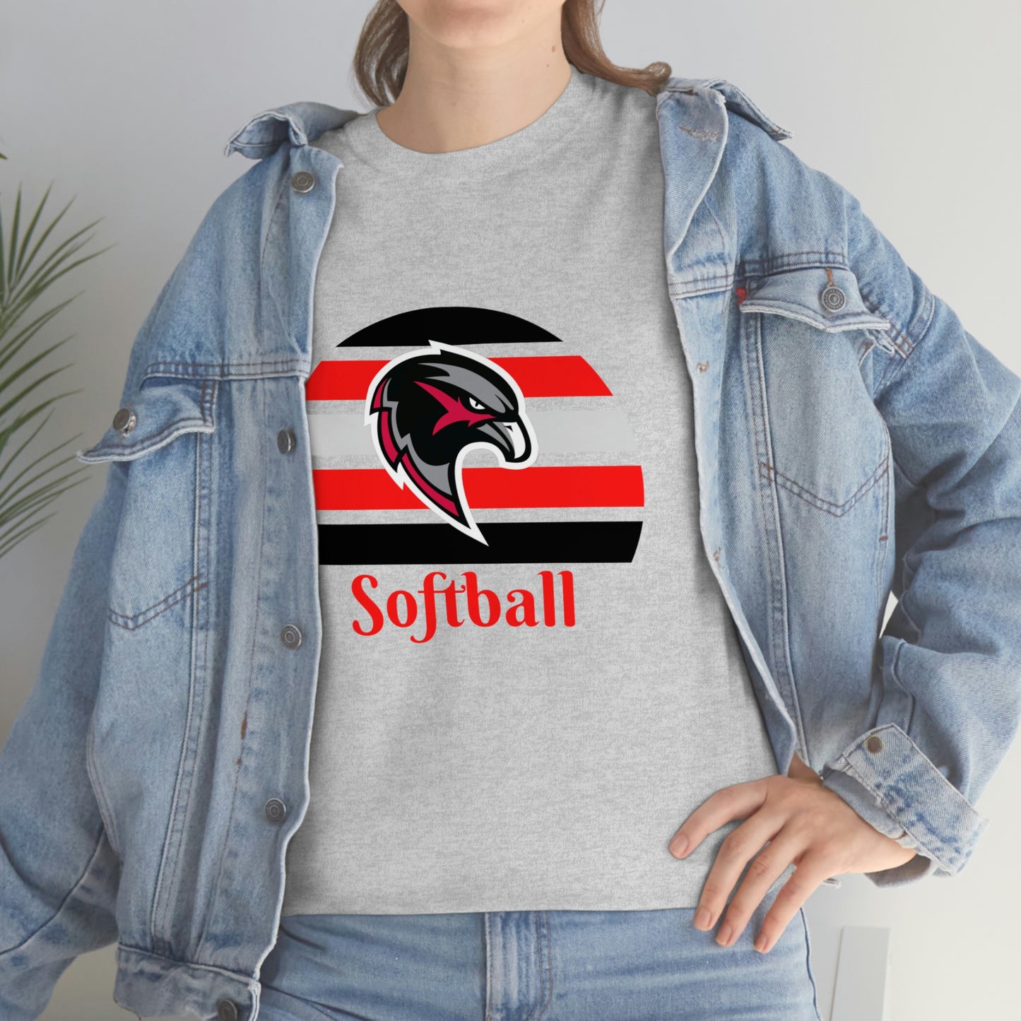 Unisex Heavy Cotton Tee - Softball 8