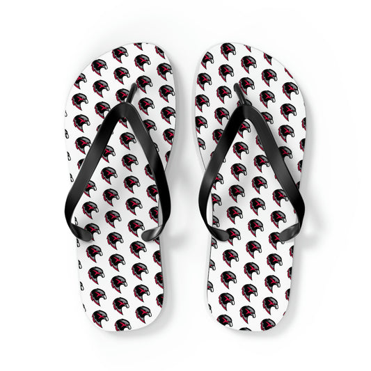 Flip Flops - Hawk Head Multi Print