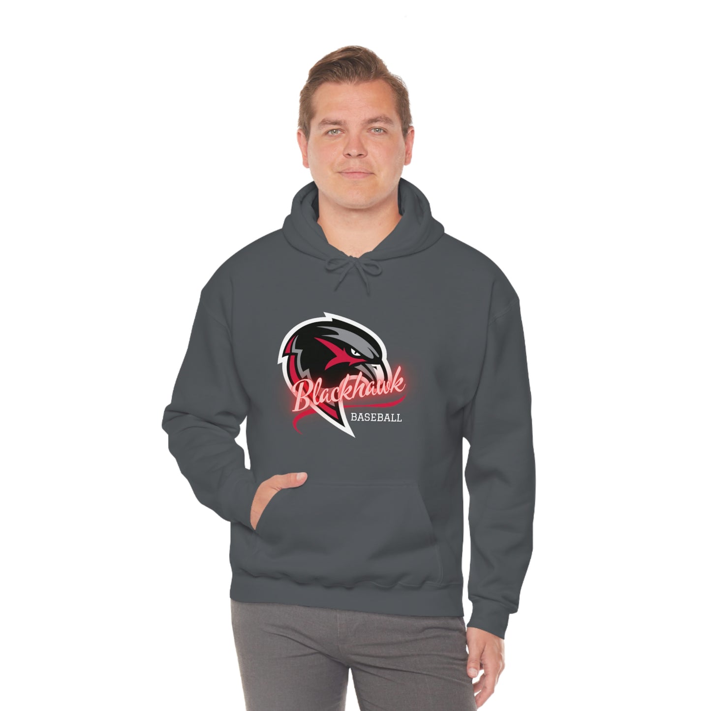 Unisex Heavy Blend™ Hooded Sweatshirt - Pea Ridge Baseball 3