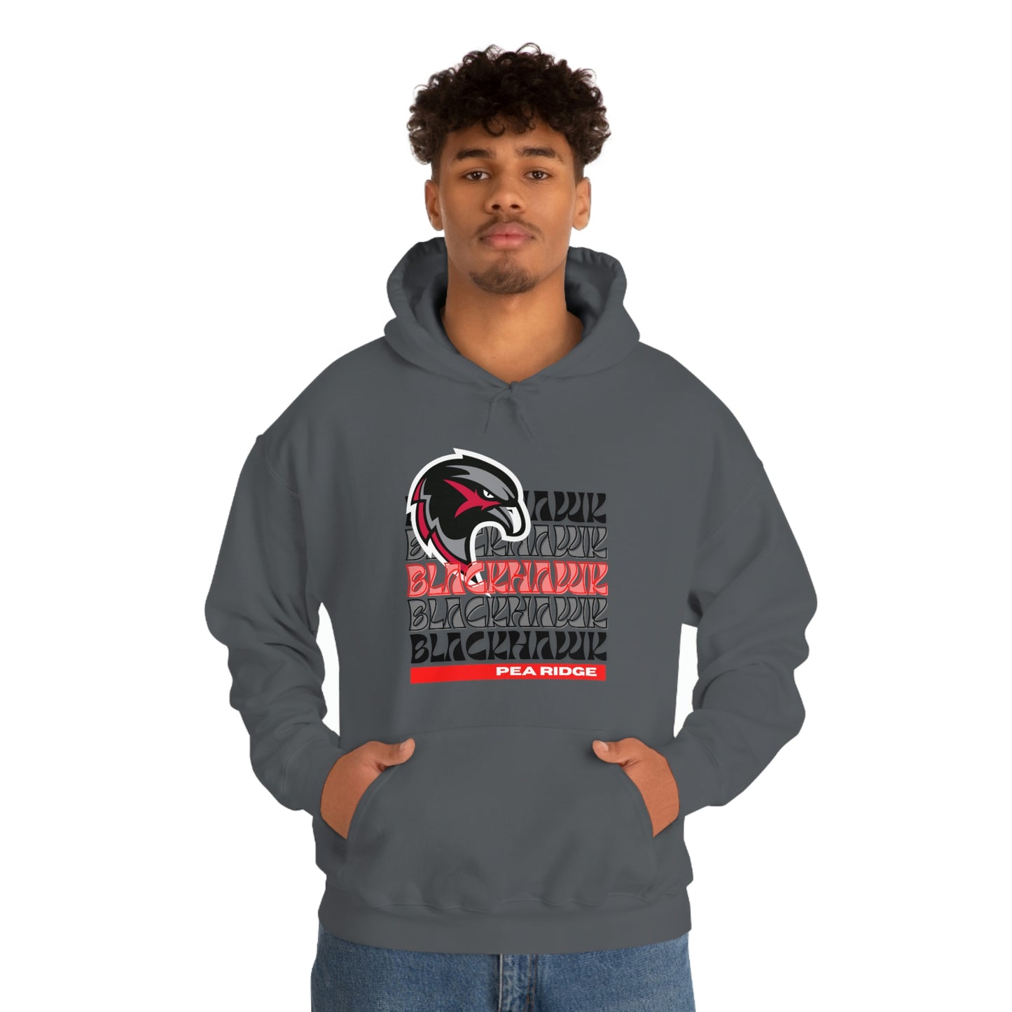 Unisex Heavy Blend™ Hooded Sweatshirt - BlackHawks