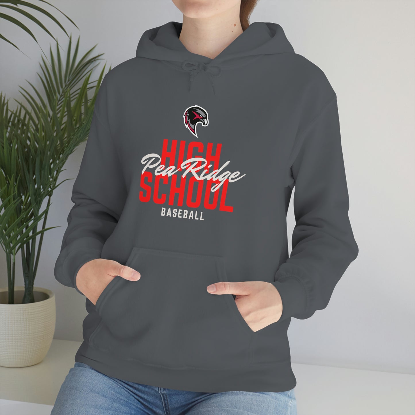 Unisex Heavy Blend™ Hooded Sweatshirt - Pea Ridge Baseball 4