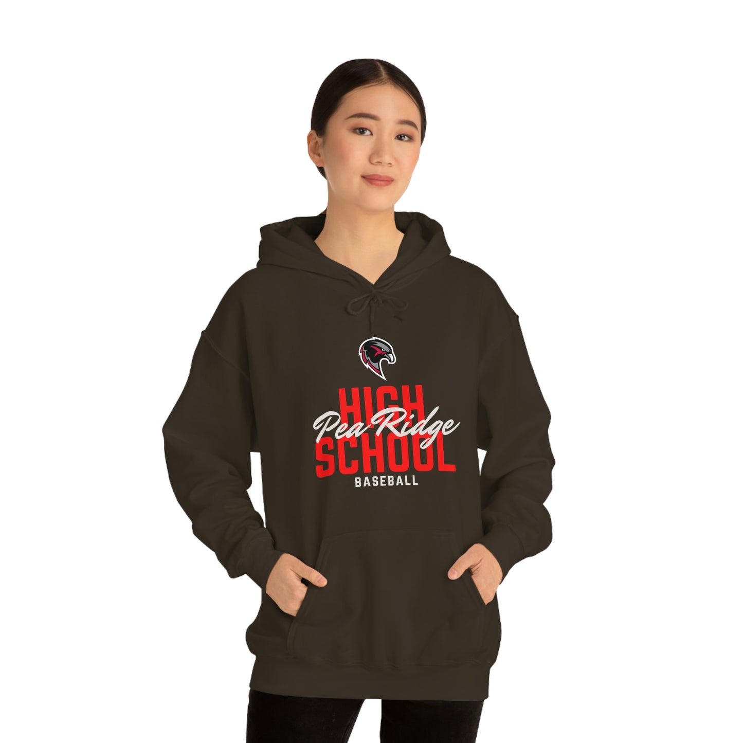 Unisex Heavy Blend™ Hooded Sweatshirt - Pea Ridge Baseball 4