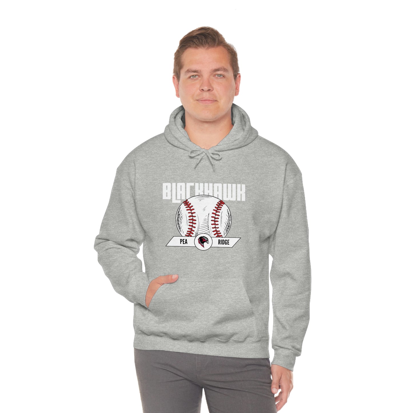 Unisex Heavy Blend™ Hooded Sweatshirt - Pea Ridge Baseball 5