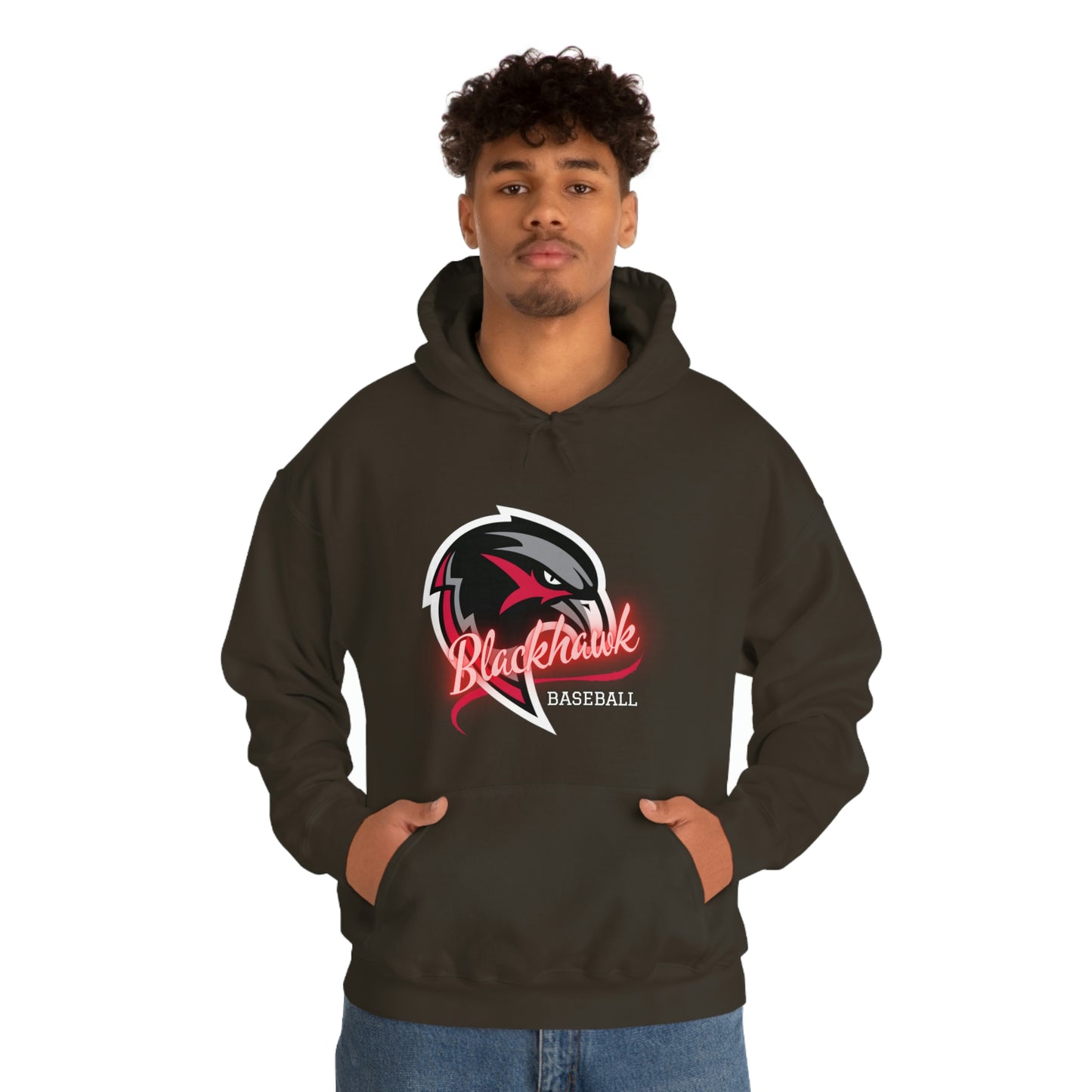 Unisex Heavy Blend™ Hooded Sweatshirt - Pea Ridge Baseball 3