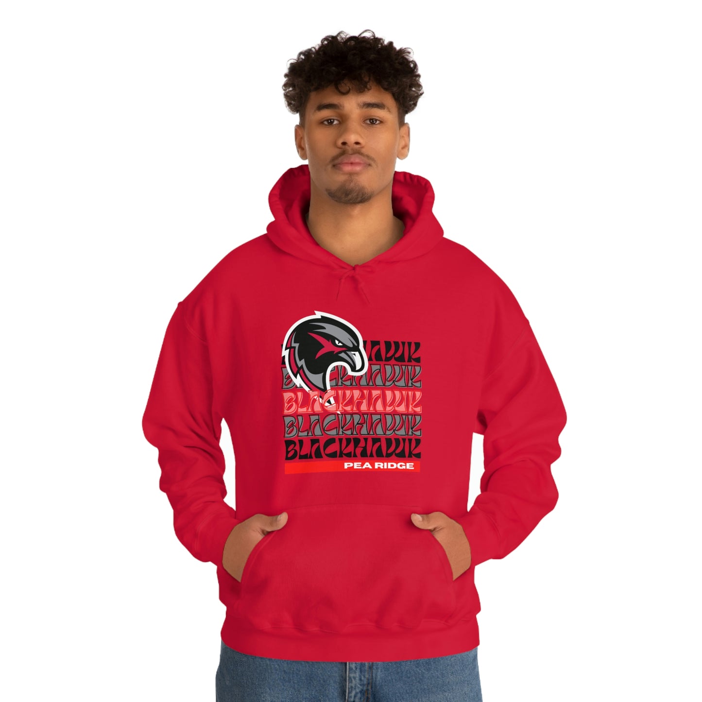 Unisex Heavy Blend™ Hooded Sweatshirt - BlackHawks