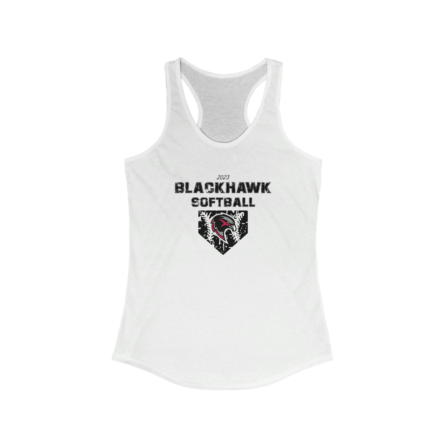 Women's Ideal Racerback Tank - Pea Ridge Softball