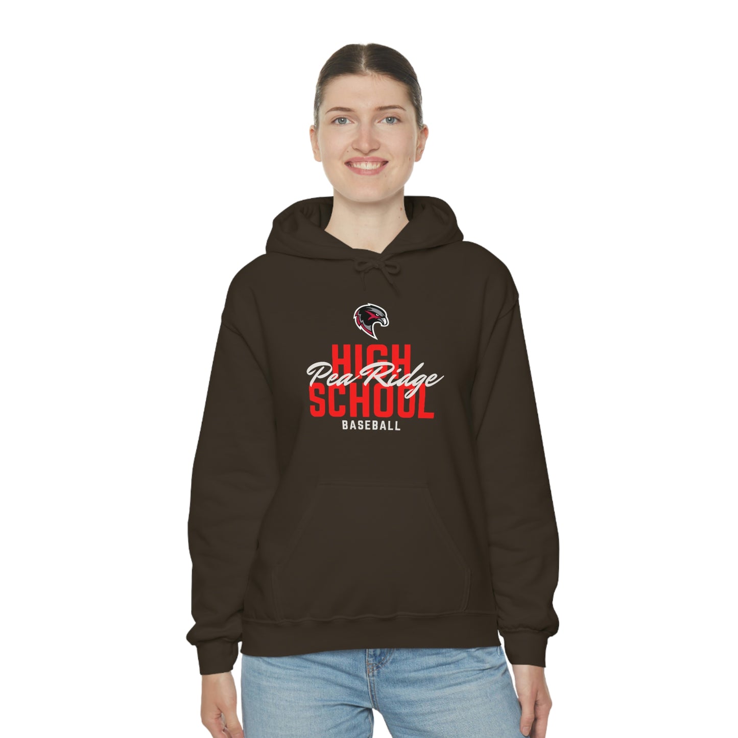 Unisex Heavy Blend™ Hooded Sweatshirt - Pea Ridge Baseball 4