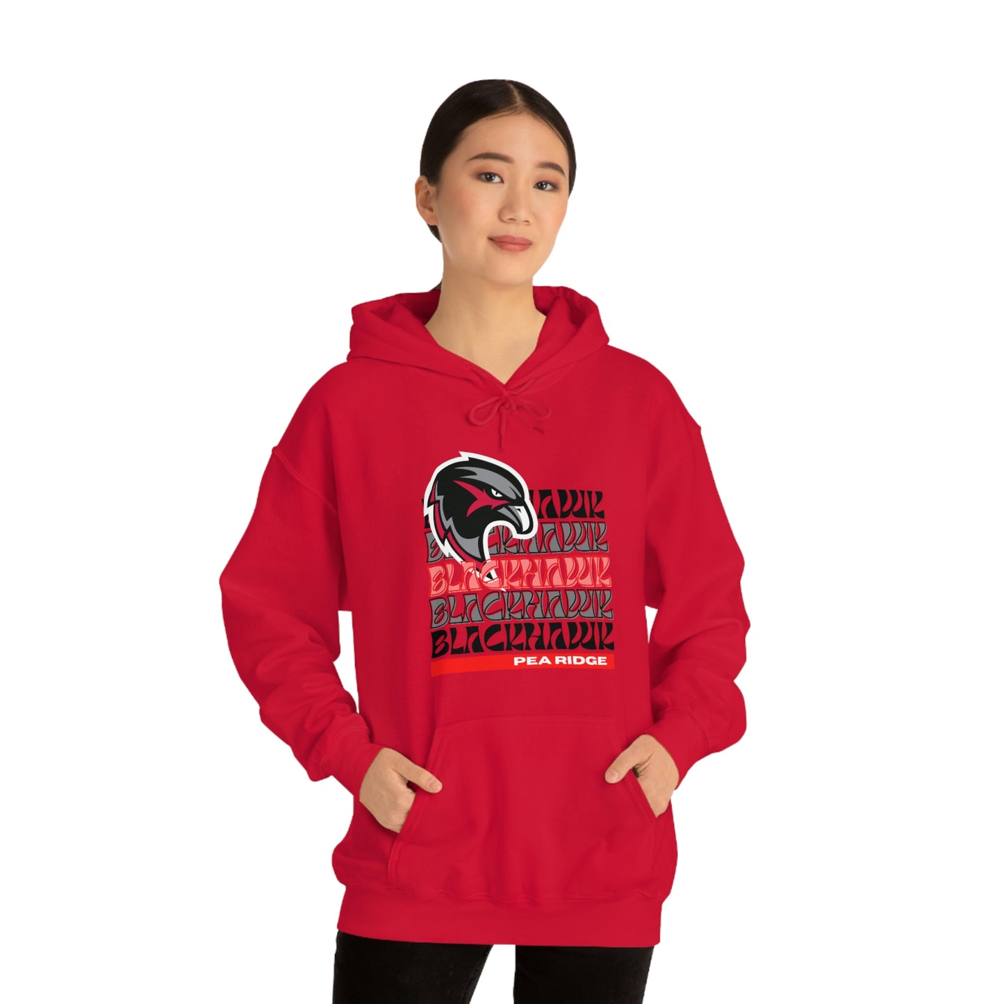 Unisex Heavy Blend™ Hooded Sweatshirt - BlackHawks