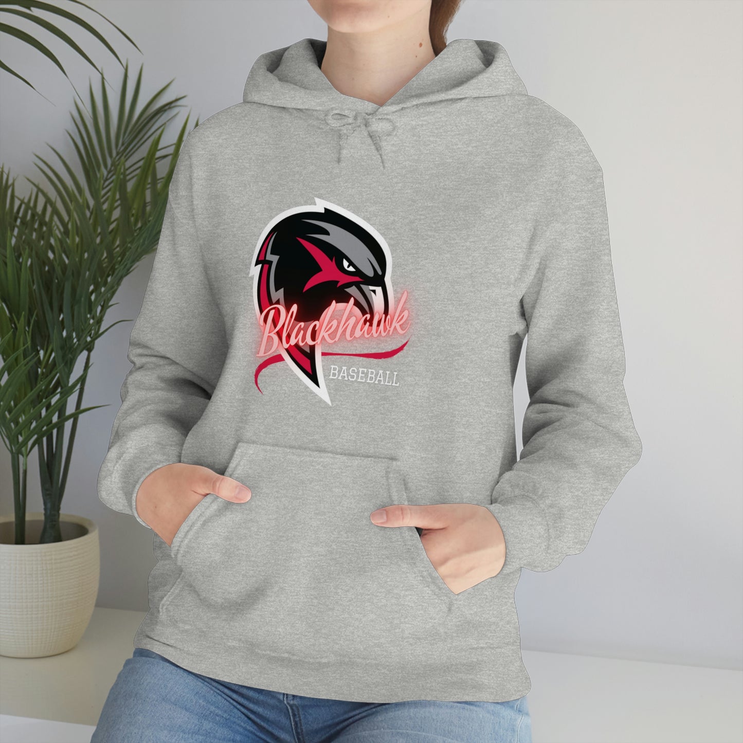 Unisex Heavy Blend™ Hooded Sweatshirt - Pea Ridge Baseball 3