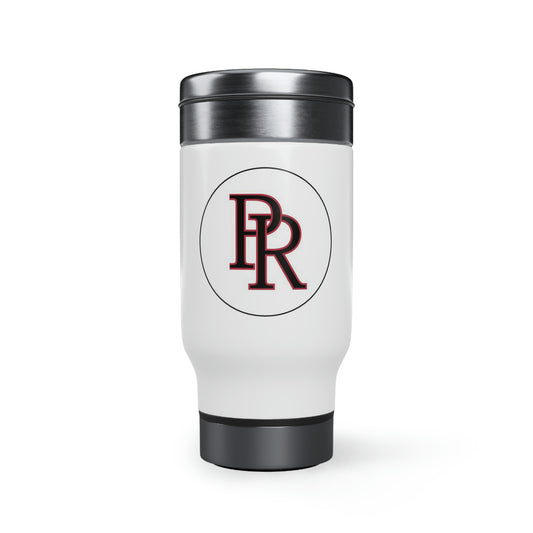 Stainless Steel Travel Mug with Handle, 14oz - PR