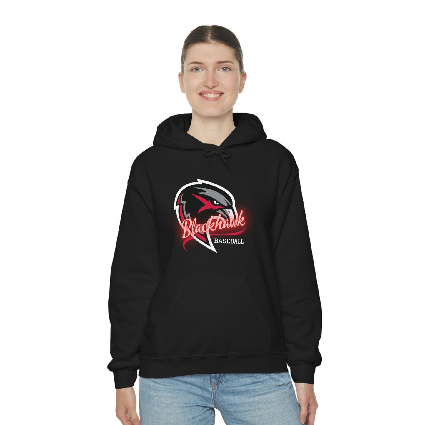 Unisex Heavy Blend™ Hooded Sweatshirt - Pea Ridge Baseball 3