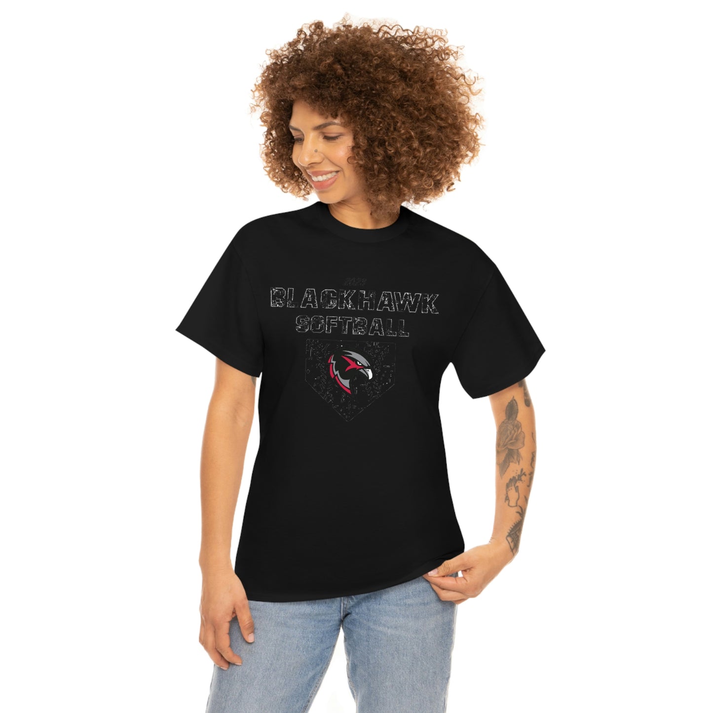 Unisex Heavy Cotton Tee - Pea Ridge Softball