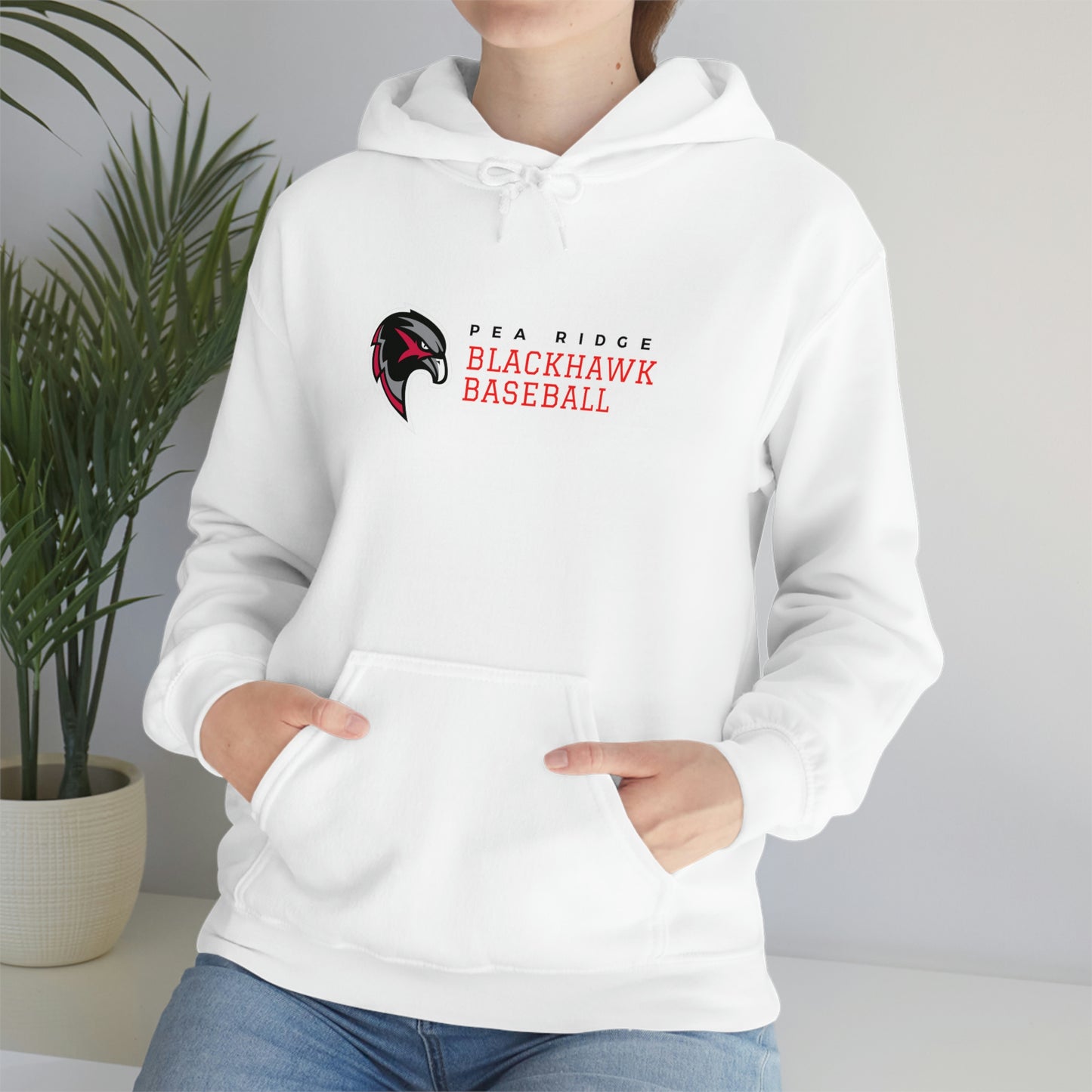 Unisex Heavy Blend™ Hooded Sweatshirt - Pea Ridge Baseball 1