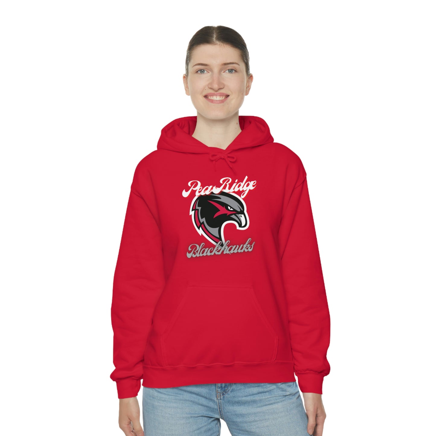 Unisex Heavy Blend™ Hooded Sweatshirt - Pea Ridge BlackHawks