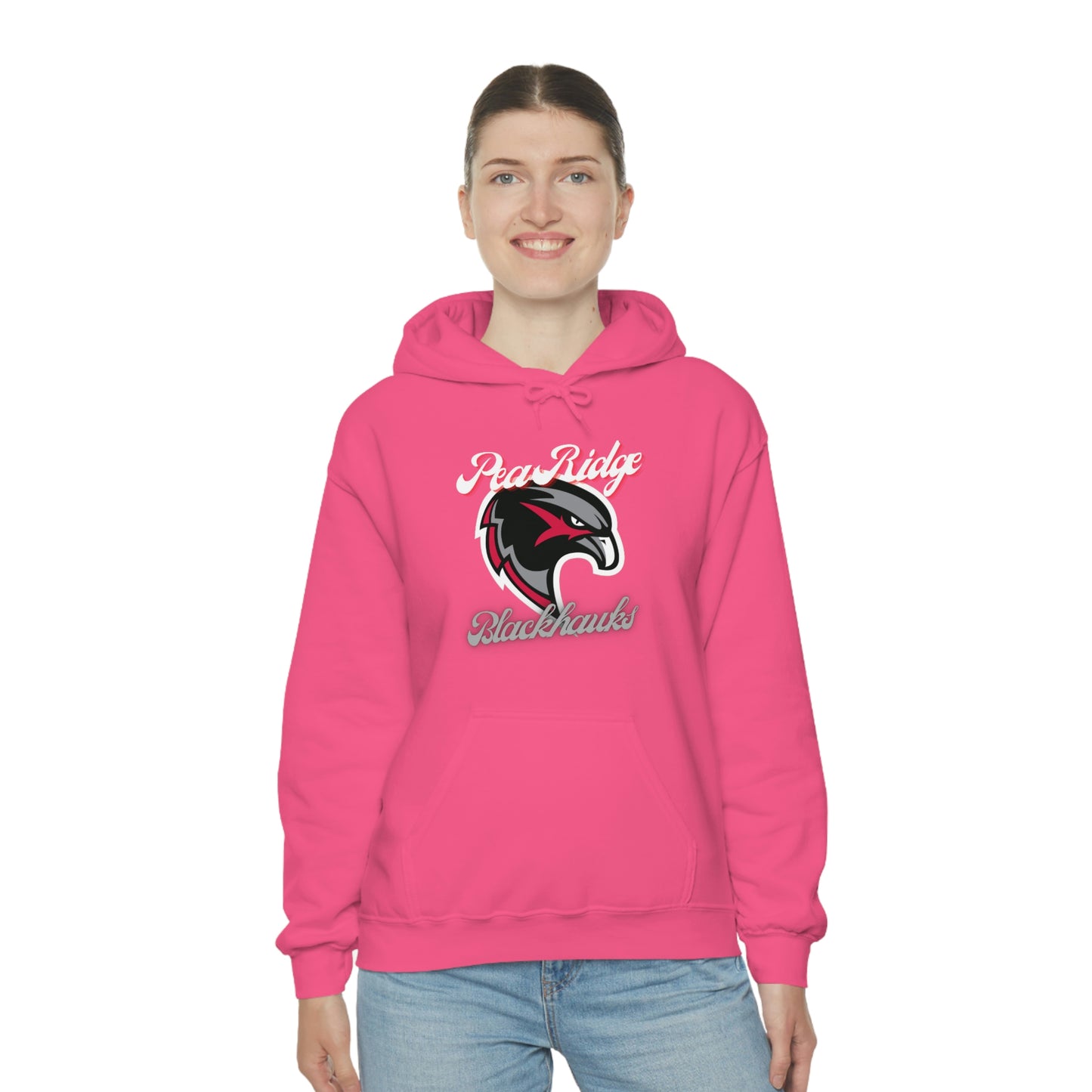 Unisex Heavy Blend™ Hooded Sweatshirt - Pea Ridge BlackHawks