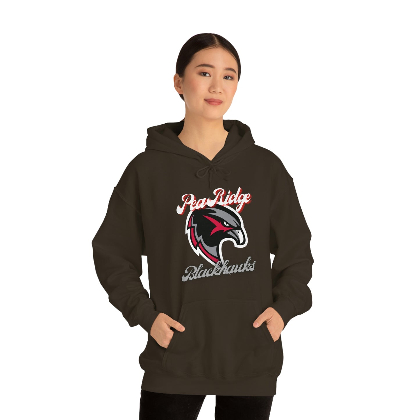 Unisex Heavy Blend™ Hooded Sweatshirt - Pea Ridge BlackHawks