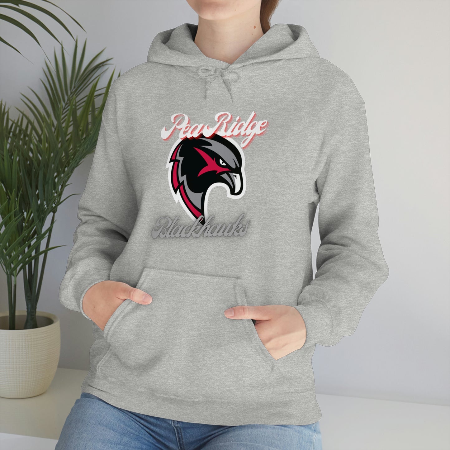 Unisex Heavy Blend™ Hooded Sweatshirt - Pea Ridge BlackHawks