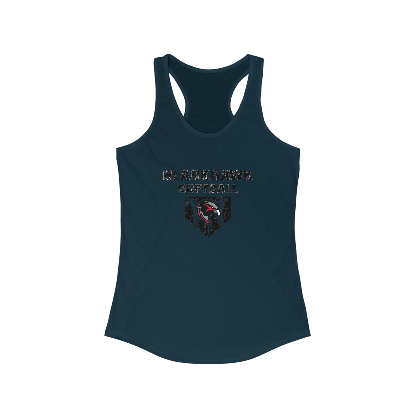 Women's Ideal Racerback Tank - Pea Ridge Softball